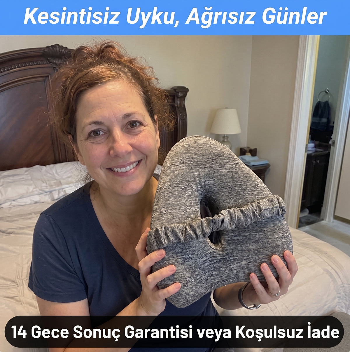 VİSCOKONFOR™ Ortopedik Omurga Hizalama Yastığı