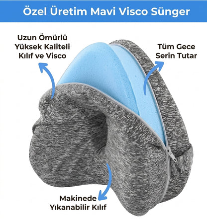 VİSCOKONFOR™ Ortopedik Omurga Hizalama Yastığı